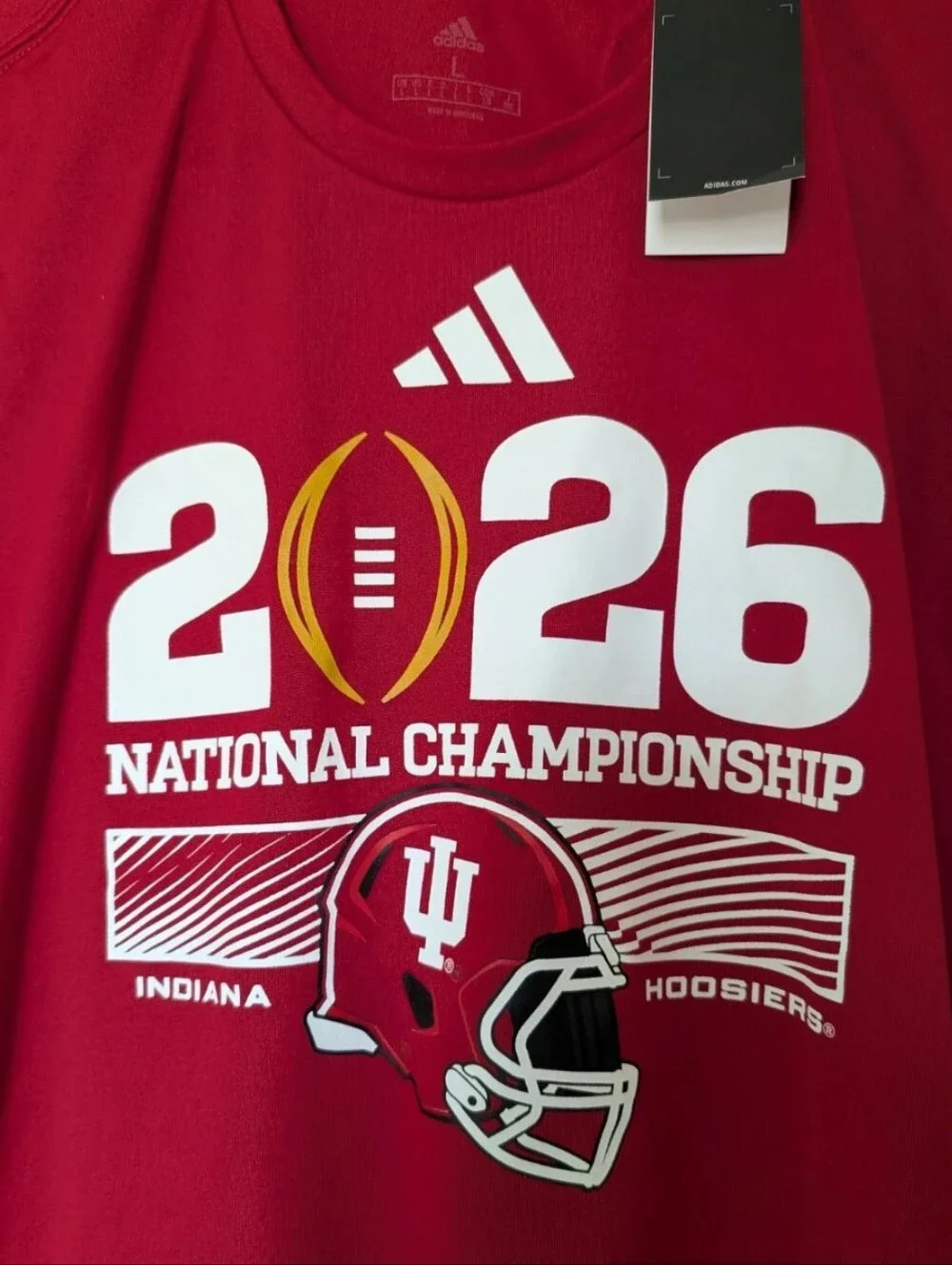 Adidas Indiana Hoosiers National Championship T-shirt